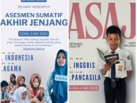 Pelaksanaan Asesmen Sumatif Akhir Jenjang (ASAJ) Kelas IX SMP Negeri 1 Kragan Tahun Pelajaran 2024/2025
