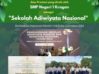 SMP Negeri 1 Kragan Raih Penghargaan Adiwiyata Nasional 2024: Komitmen Nyata dalam Pelestarian Lingkungan