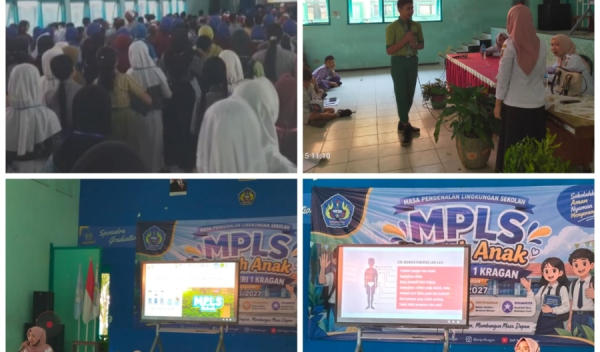 Edukasi Sejak Dini: Hari Ketiga MPLS Hadirkan Tim Puskesmas Kragan untuk Bekali Siswa Baru tentang Kespro hingga Bahaya Napza