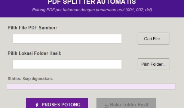 Luncurkan Aplikasi PDF Splitter, Team IT SPENSAKRA Permudah Administrasi Guru