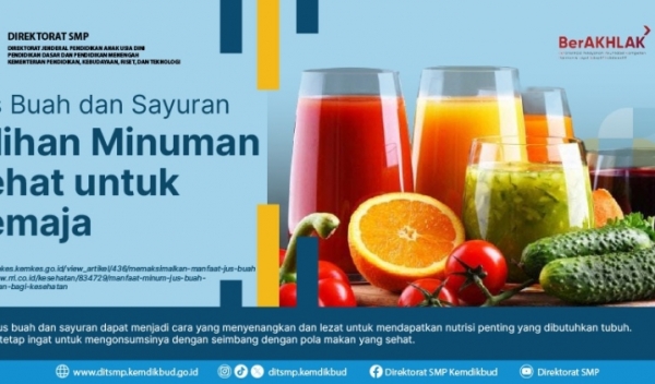 Jus Buah dan Sayuran: Pilihan Minuman Sehat untuk Remaja